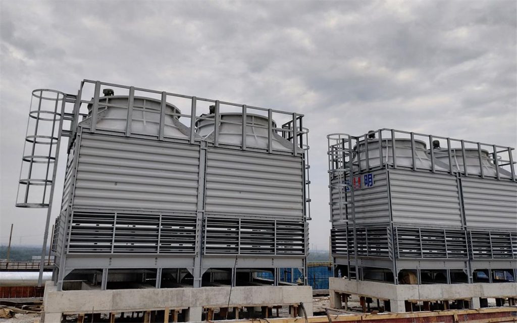 FRP counter flow open cooling tower